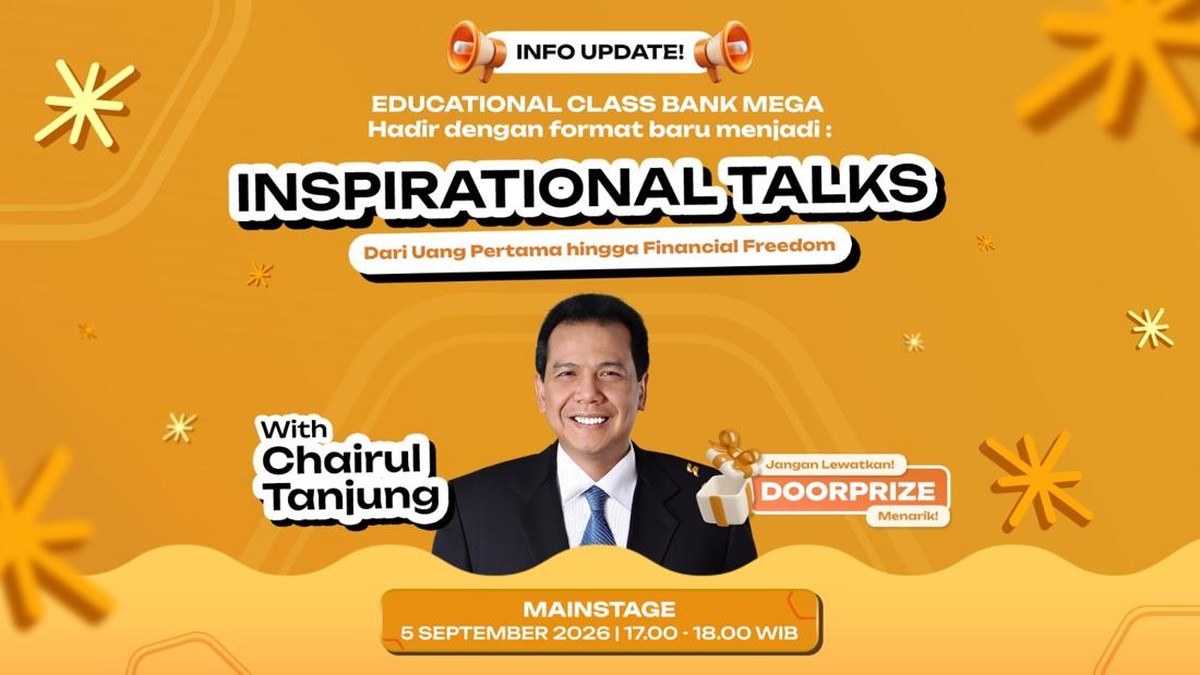 Live Now! CT Bagikan Kisah Inspiratif di Lampung Financial Festival