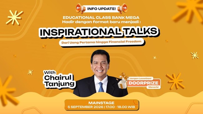 Live Now! CT Bagikan Kisah Inspiratif di Lampung Financial Festival