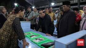 Peresmian Lokasi Binaan atau Lokbin Kramat Jati di Jakarta Timur pada Selasa 1 September 2026. (CNN Indonesia/Adhi Wicaksono)