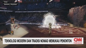 Pembukaan World Nomad Games di Kirgistan