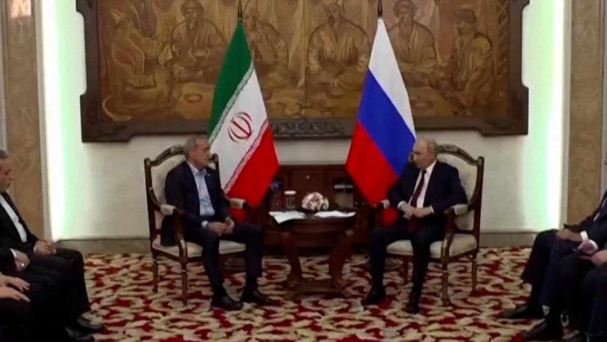Presiden Iran Sampaikan Terima Kasih ke Putin di Sela KTT Shanghai