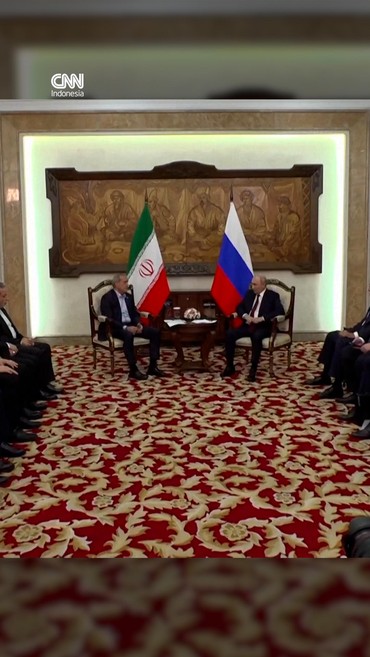 Presiden Iran Sampaikan Terima Kasih ke Putin Sela KTT di Shanghai