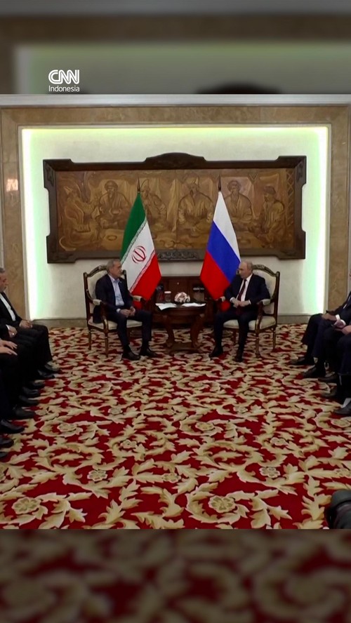 Presiden Iran Sampaikan Terima Kasih ke Putin Sela KTT di Shanghai
