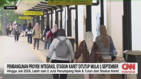 Proyek Integrasi, Stasiun Karet Ditutup Mulai 1 September