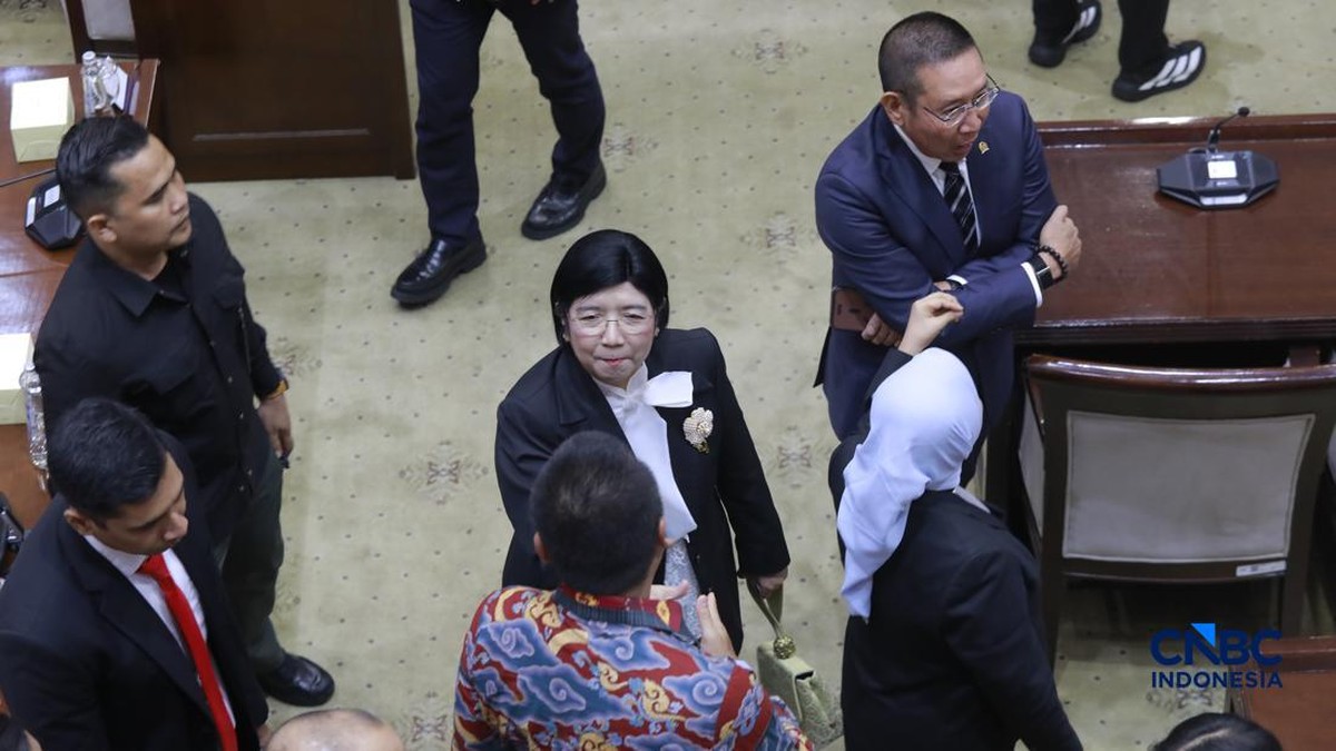 Sat-set! Baru Direstui Jadi Gubernur BI, Destry Unjuk Gigi di DPR