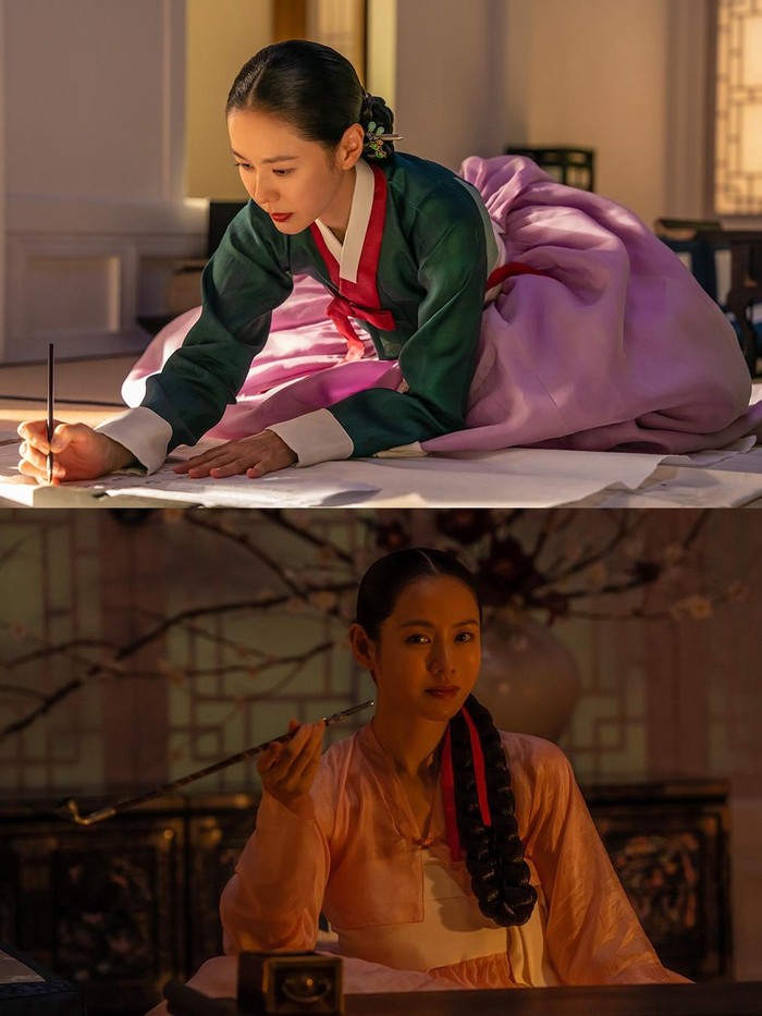 Menghadirkan genre sageuk, kali ini Son Ye Jin bertransformasi menjadi perempuan di era Joseon yang dipanggil sebagai 'Lady Cho'./ Foto: instagram.com/netflixkr