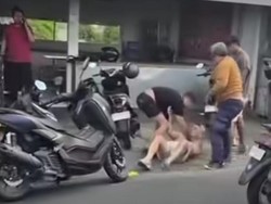 Viral Bule Lagi Mabuk Hajar Pemotor di Bali, Polisi Selidiki