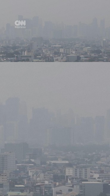 Kabut Asap Karhutla Kalimantan Selimuti Manila, Kualitas Udara Memburuk