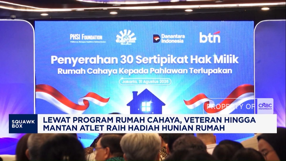 Video: Veteran hingga Mantan Atlet Raih Hadiah Hunian Rumah
