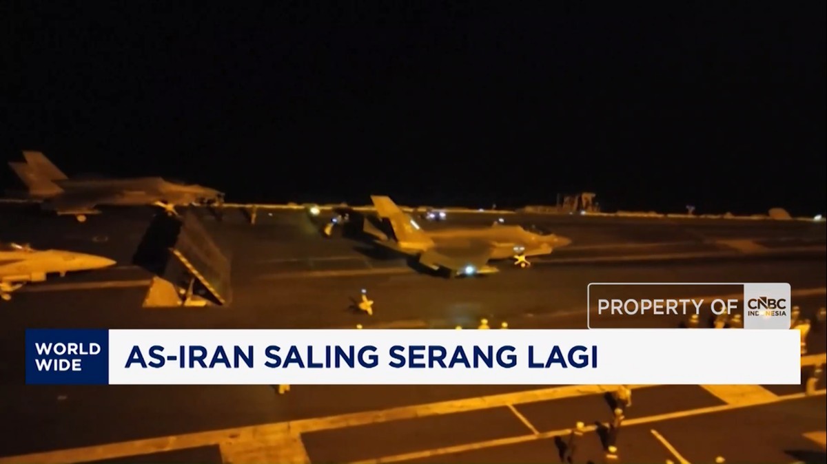 Video: AS-Iran Saling Serang Lagi