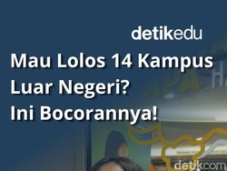 Video Mau Lolos 14 Kampus Luar Negeri? Ini Bocorannya!