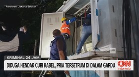 Diduga Hendak Curi Kabel, Pria Tersetrum di Dalam Gardu