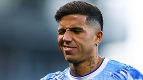 Soccer Football - Premier League - Fulham v Chelsea - Craven Cottage, London, Britain - August 24, 2026 Chelsea's Enzo Fernandez during the warm up before the match Action Images via Reuters/Matthew Childs EDITORIAL USE ONLY. NO USE WITH UNAUTHORIZED