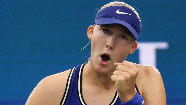 Janice Tjen Kalah dari Andreeva di US Open