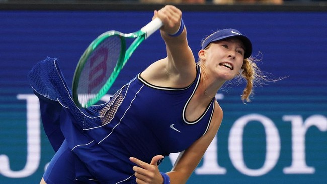 Janice Tjen Kalah dari Andreeva di US Open