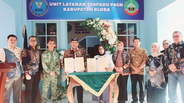 Jadi Cikal Bakal BNNK Blora, Pemkab Resmikan Pengoperasian ULT P4GN