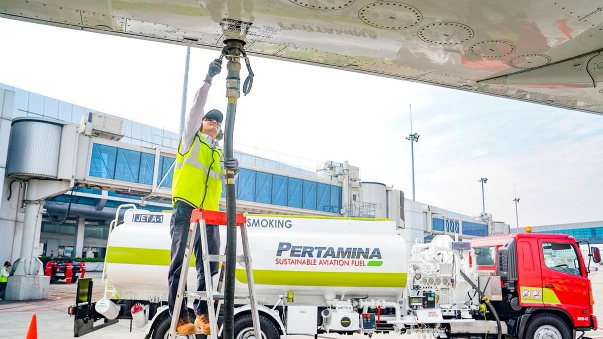 Pertamina Perluas Layanan Avtur Ramah Lingkungan SAF Untuk Penerbangan