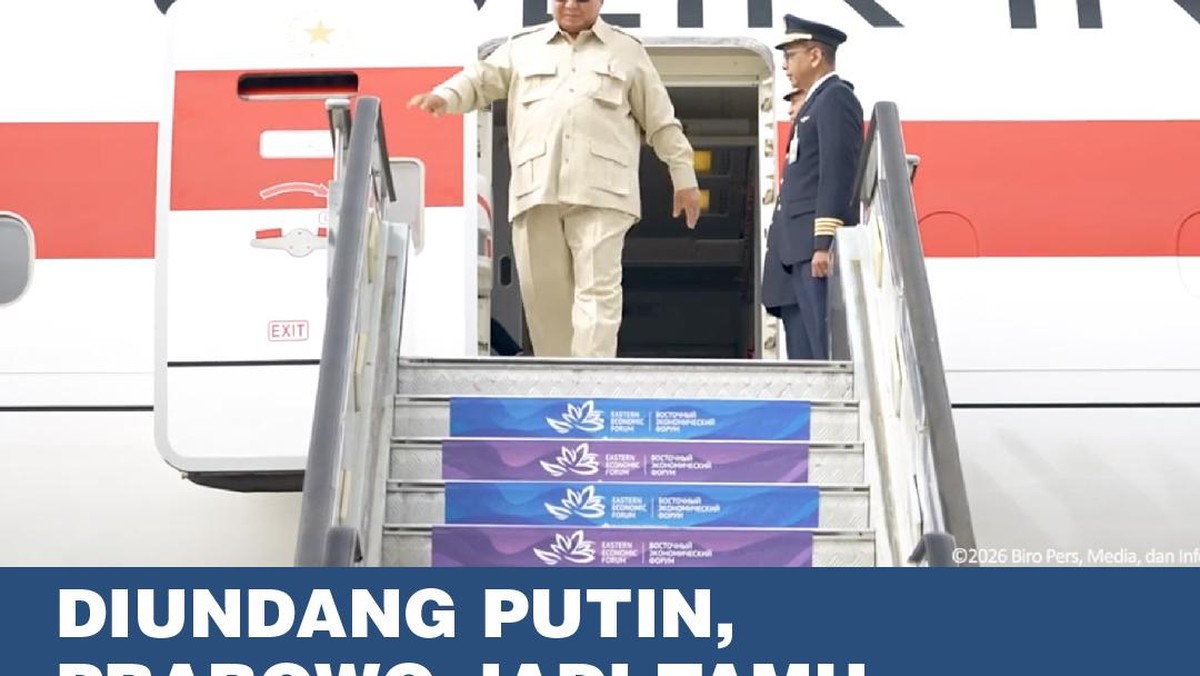 Video:Diundang Putin, Prabowo Jadi Tamu Kehormatan EEF ke-11 Rusia