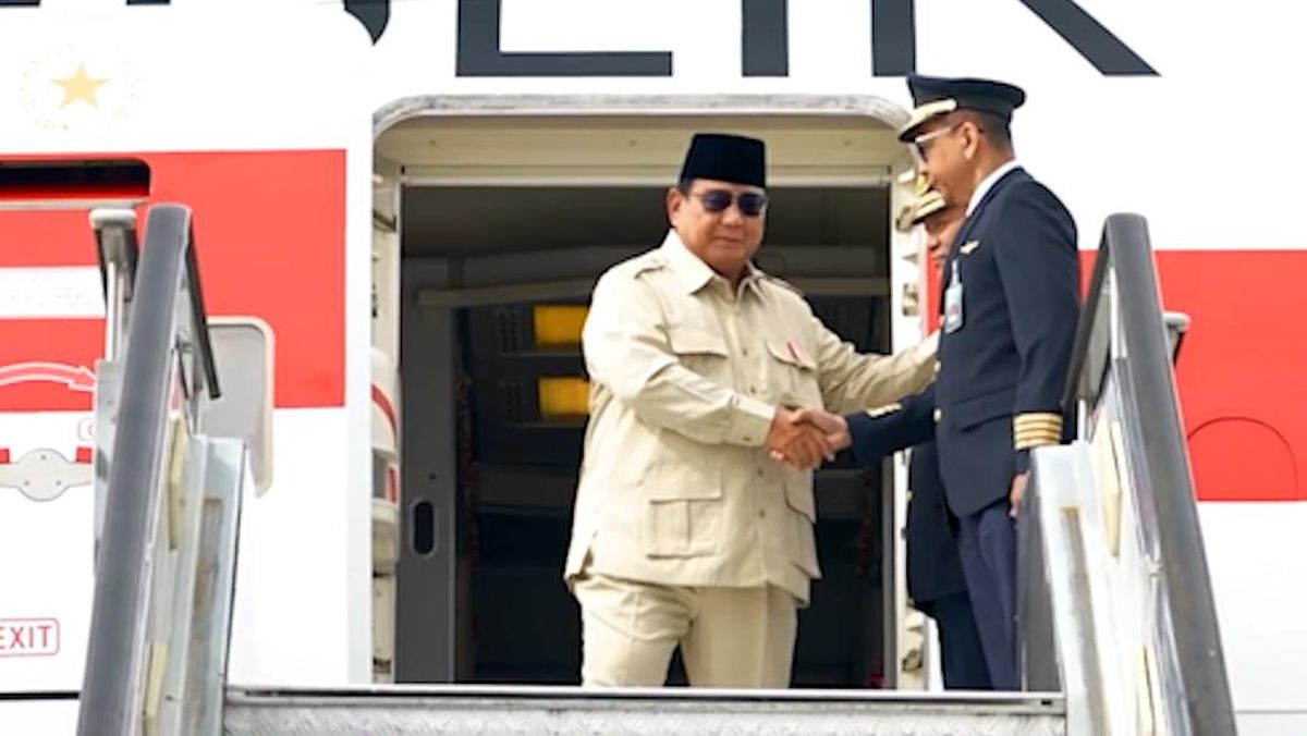 Momen Prabowo Tiba di Rusia untuk Penuhi Undangan Putin