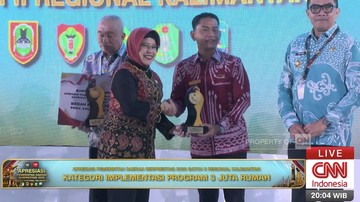 Banjarmasin Raih Apresiasi Pemda Berprestasi Program 3 Juta Rumah