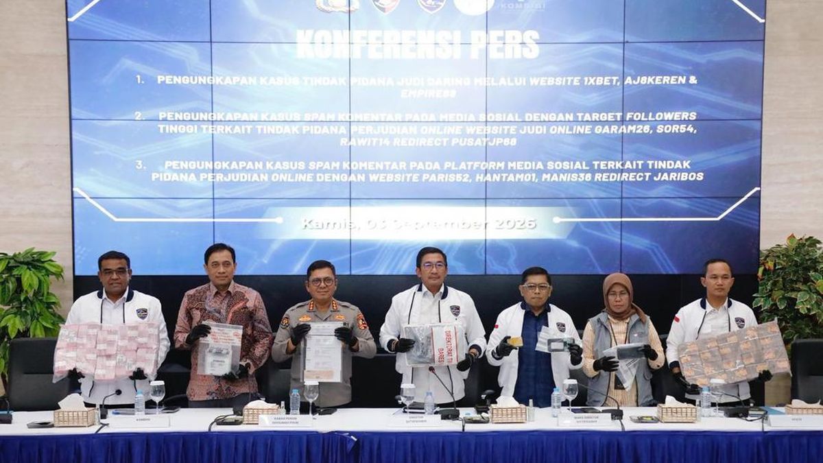 Bareskrim Bongkar 3 Situs Judi, Keuntungan Capai Rp1 Triliun
