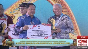 Kalsel Kabupaten Tanah Tidung meraih Apresiasi Pemda Berprestasi 2026 dalam Pengelolaan Sampah. Acara ini digelar oleh Kemendagri di Balikpapan.