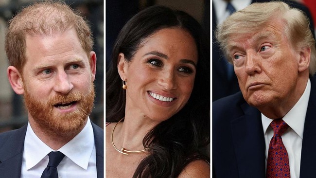 Pangeran Harry, Meghan Markle, Donald Trump