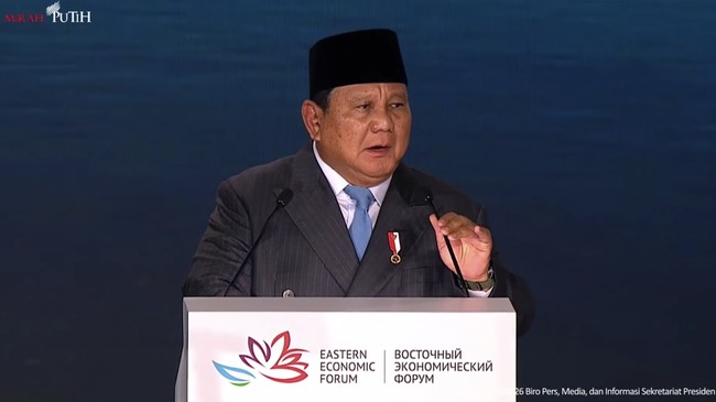 Pidato Presiden Prabowo Sebagai Tamu Kehormatan Utama pada EEF ke-11, Vladivostok, 3 Sept 2026