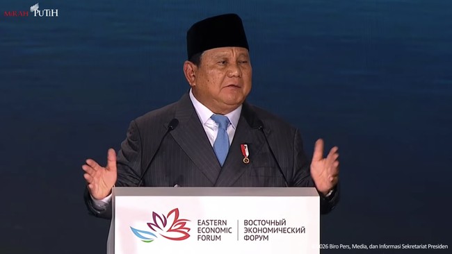 Pidato Presiden Prabowo Sebagai Tamu Kehormatan Utama pada EEF ke-11, Vladivostok, 3 Sept 2026