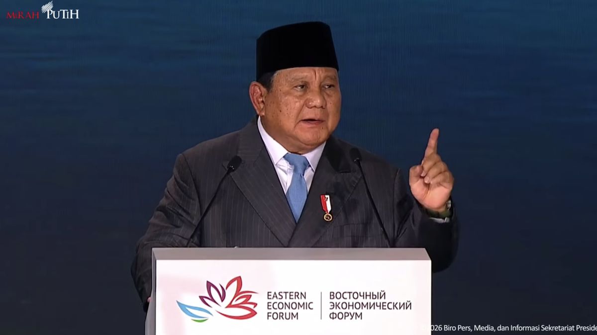 5 Momen Prabowo Dapat Tepukan Meriah saat Pidato di Depan Putin