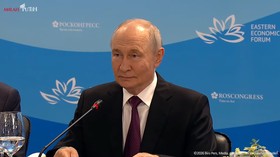 Presiden Prabowo Hadiri Jamuan Santap Siang oleh Presiden Putin di Vladivostok, Rusia, Kamis (3/9).
