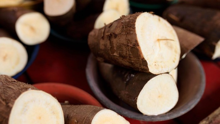 Tepung singkong yang berpotensi mampu memadamkan api