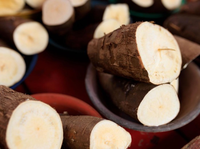 Tepung singkong yang berpotensi mampu memadamkan api