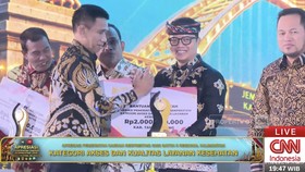 Tana Tidung Terima Penghargaan Kategori Akses Layanan Kesehatan