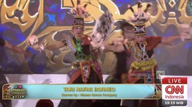 Tari nafas borneo di Apresiasi Pemda 2026 Batch II Regional Kalimantan