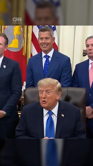 Kelakar Trump Ingin Ganti Nama Selat Hormuz Jadi Selat Trump