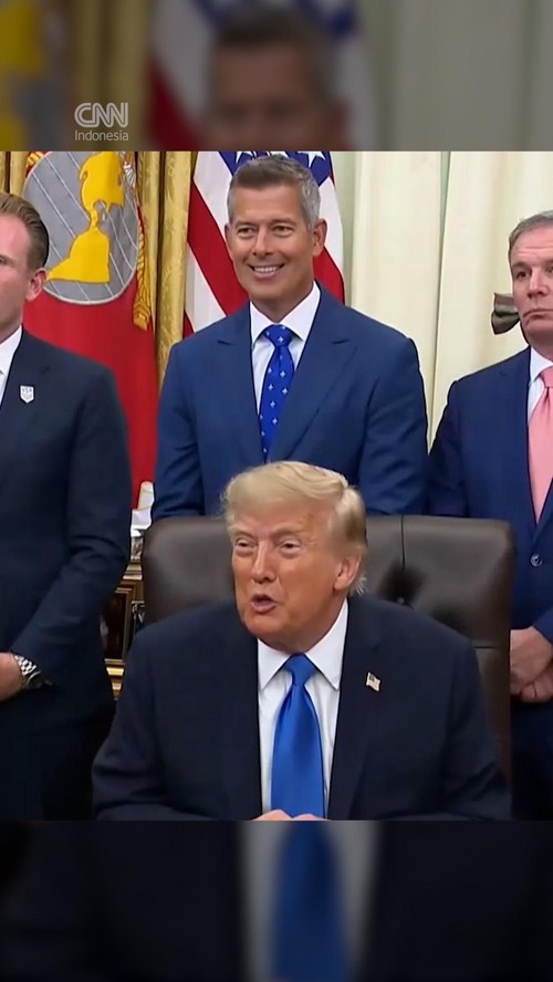 Kelakar Trump Ingin Ganti Nama Selat Hormuz Jadi Selat Trump