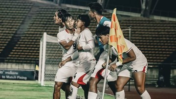 Hasil Kualifikasi Piala Asia U-20: Indonesia Bantai Laos, Gholy 2 Gol