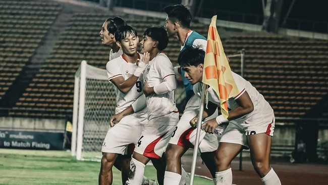 Timnas Indonesia U-20 kalahkan Laos pada matchday kedua Grup H Kualifikasi Piala Asia U-20 2027 di Stadion New Laos National pada Kamis (3/9). (Dok. Timnas Indonesia)