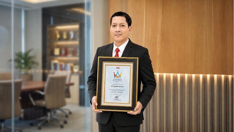 Pegadaian Raih Penghargaan Corporate Secretary Champion 2026