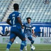 Alfarizi mencetak gol pembuka Super League 2026/2027 dalam laga Arema FC vs Isen Mulang FC di Stadion Kanjuruhan, Jumat (4/9). (Dok. Arema FC)