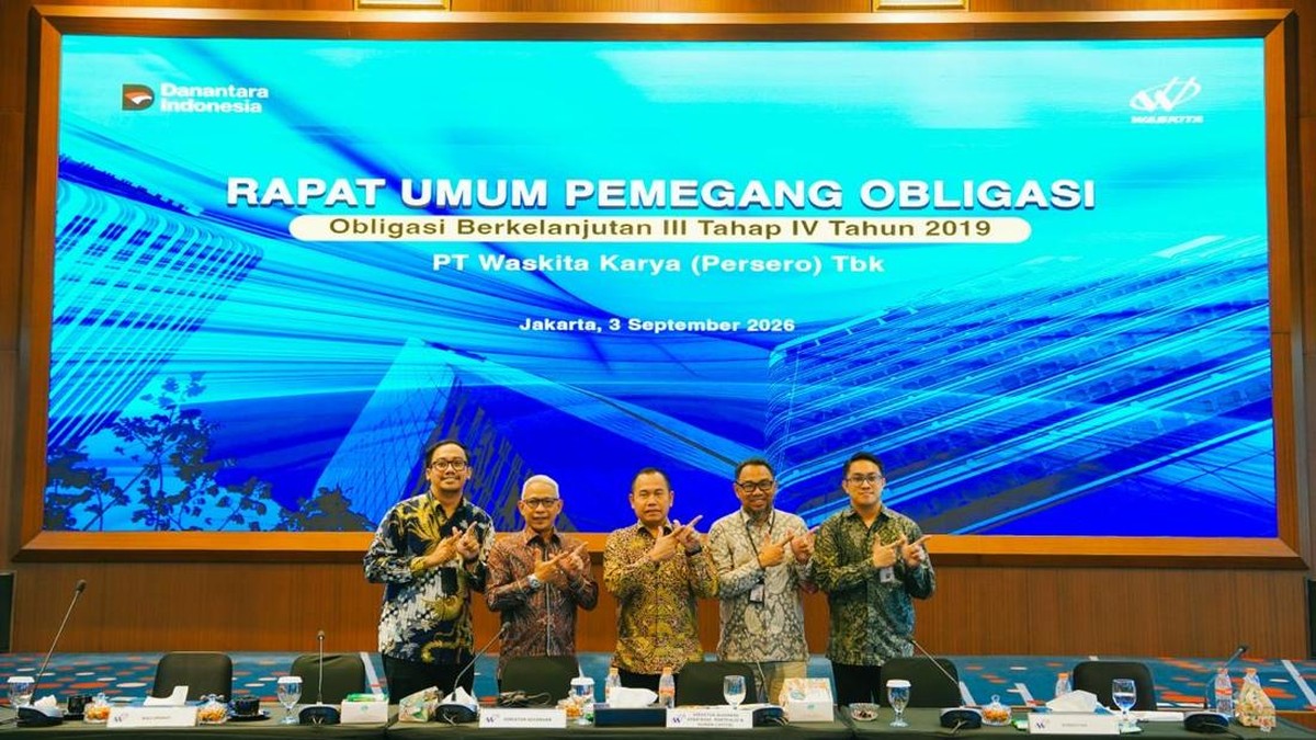 RUPO Disetujui, Waskita Karya Rampungkan Restrukturisasi Utang