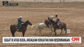 Gulat di Atas Kuda, Andalkan Kekuatan dan Keseimbangan