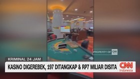 Kasino Digerebek, 197 Orang Ditangkap & Rp7 Miliar Disita