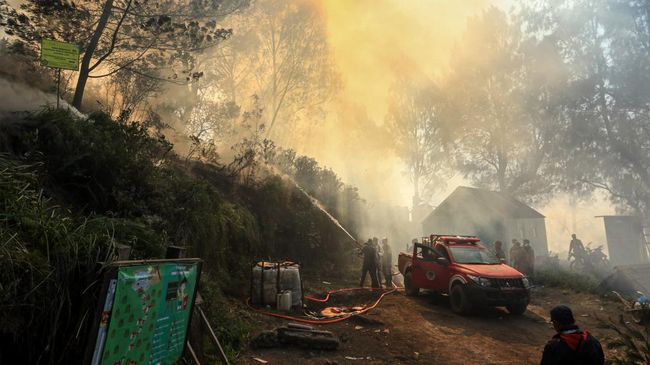 Kawasan TWA Kawah Ijen ditutup sementara sejak Jumat (4/9), menyusul kebakaran hutan dan lahan yang telah merambat masuk ke dalam kawasan.