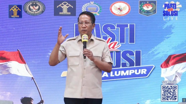 Menteri Hukum RI, Supratman Andi Agtas di Malaysia, Kamis (03/09/2026).