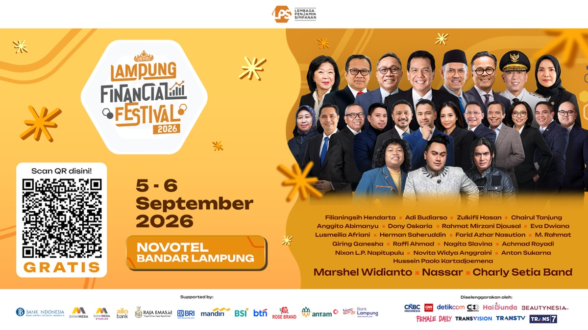 Panggung Festival Keuangan Lampung Hadirkan Tokoh Perbankan dan Nassar