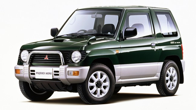 Mitsubishi Pajero Mini adalah model kei car yang ditawarkan di Jepang.