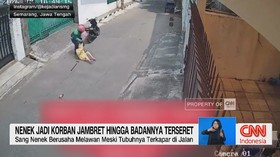 Nenek Jadi Korban Jambret hingga Badannya Terseret