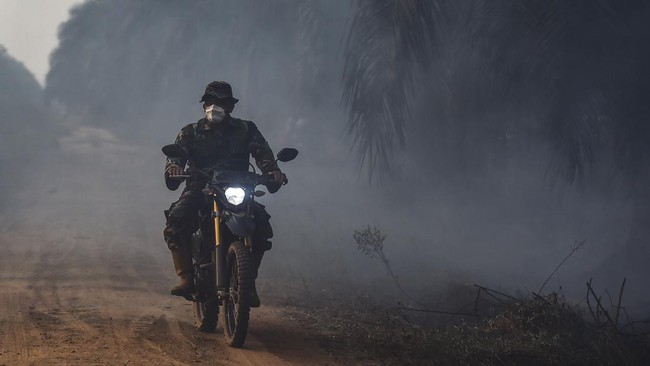 Karhutla di Lahan Gambut Muaro Jambi Meluas